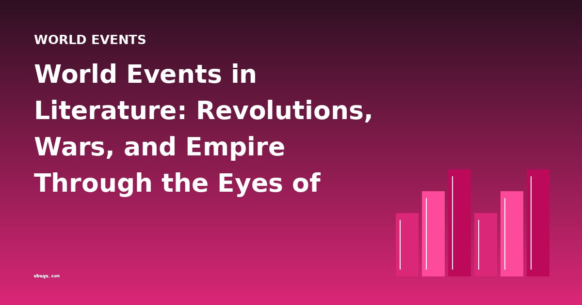 World Events in Literature: Revolutions, Wars, and Empire Through the Eyes of Witnesses