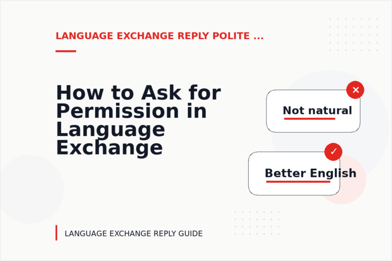 How to Ask for Permission in Language Exchange Reply English How to Ask for Permission in Language Exchange Reply English